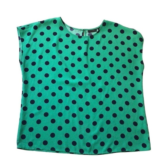 New Halogen polka dot top sz Large - Picture 6 of 6